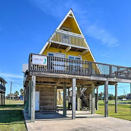 A-Frame Home With Deck - 2 Blocks To Surfside Beach! Eksteriør billede