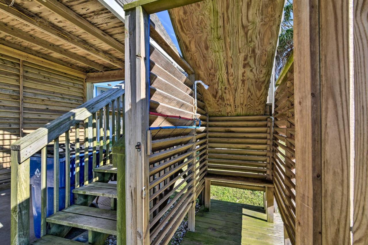A-Frame Home With Deck - 2 Blocks To Surfside Beach! Eksteriør billede